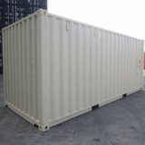 Container 20' Dry standard Blanc crème